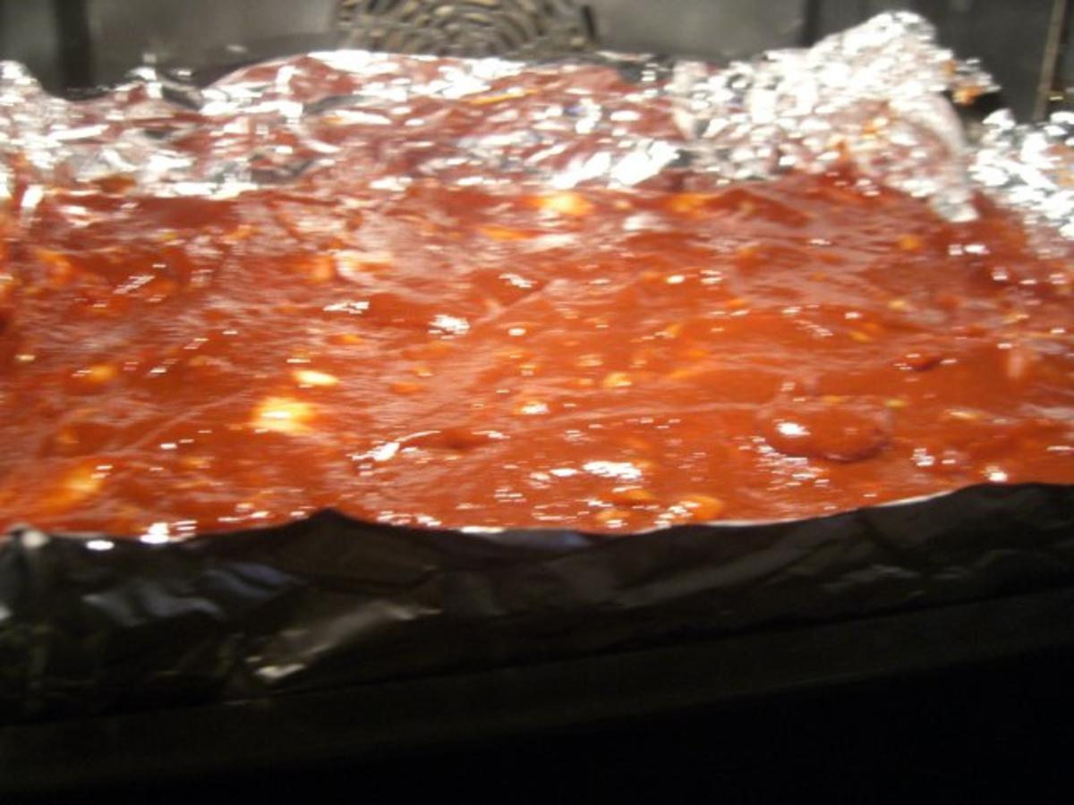 Spareribs in scharfer Tomaten-Honig-Marinade - Rezept - Bild Nr. 2