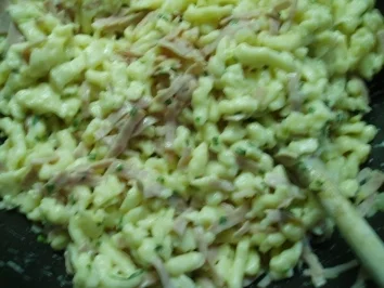 Nockerl Carbonara - Rezept