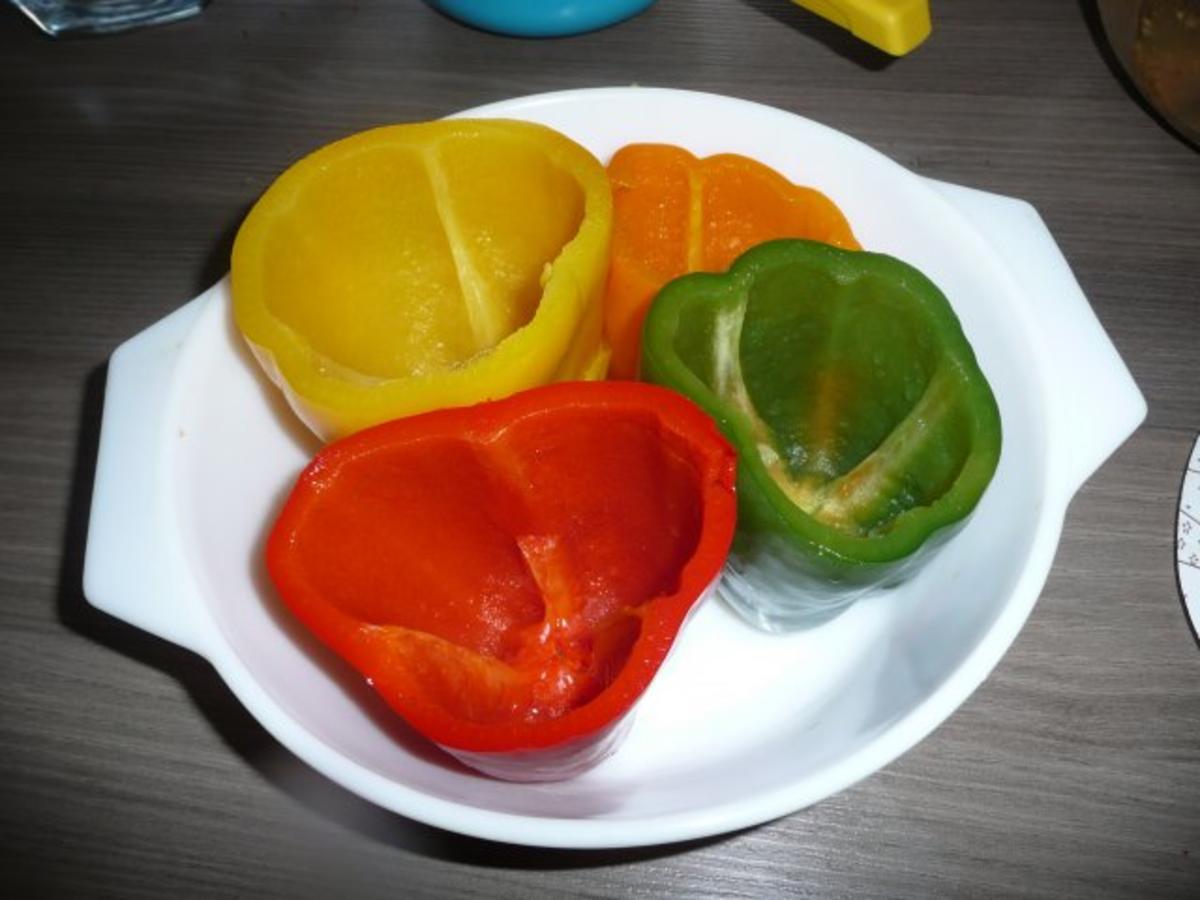 Gefüllte Paprika mit Cous- Cous - einfach - 75 kcal/100g