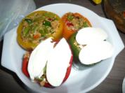 Rezept: Gefüllte Paprika mit Cous- Cous Gefüllte Paprika mit Cous- Cous - Rezept