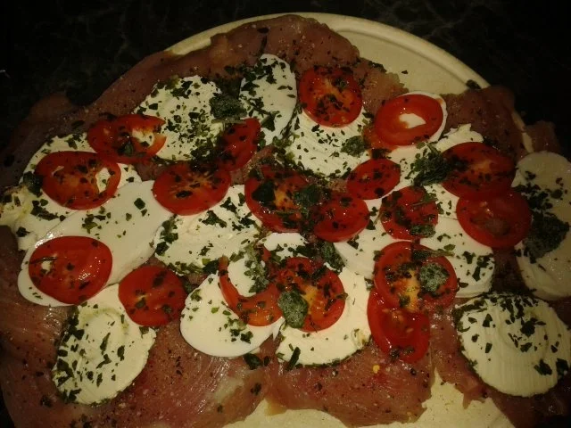 Rezept: Putenroulade mediterian Bild Nr. 4 Putenroulade mediterian - Rezept - Bild Nr. 4