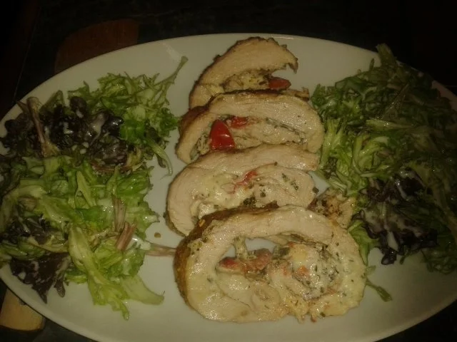 Rezept: Putenroulade mediterian Putenroulade mediterian - Rezept