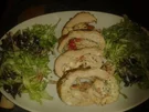 Putenroulade mediterian - Rezept