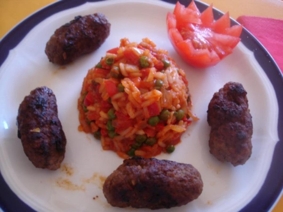 Bilder für Cevapcici mit Balkanreis - Rezept