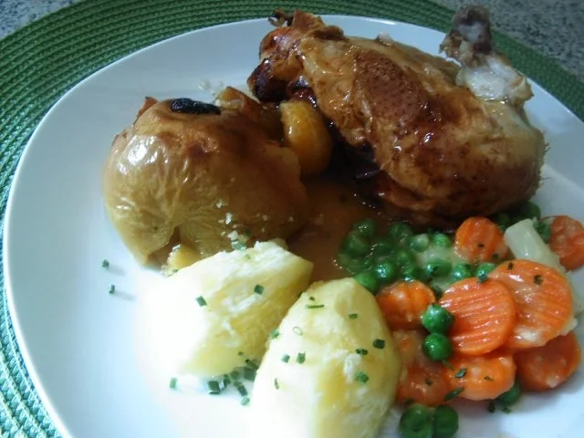 Fruchtiges Hähnchen - Rezept