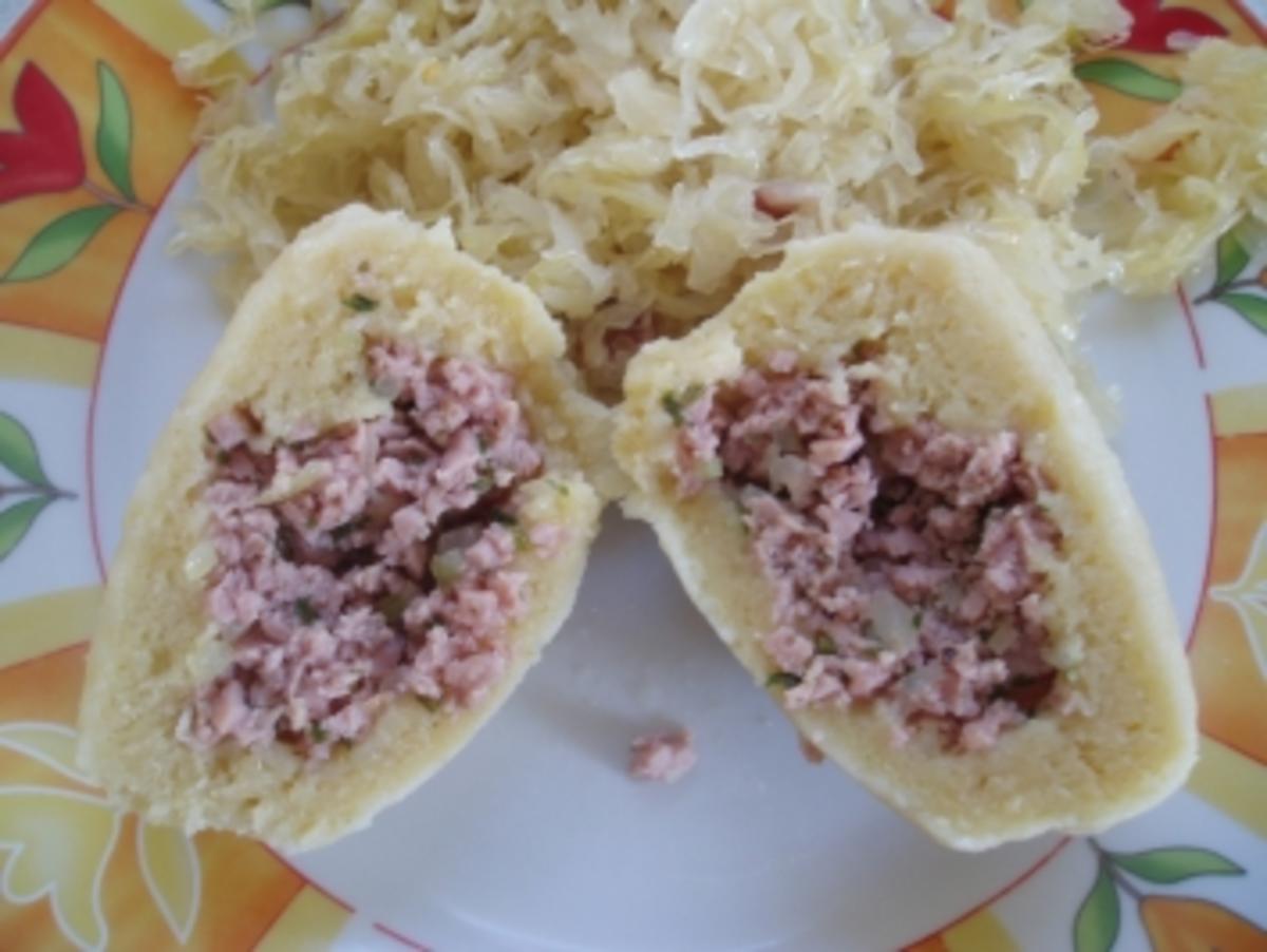 Leberkäsknödel - Rezept