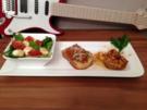 Marinierte Knoblauch-Garnelen mit gemischtem Salat - Rezept
