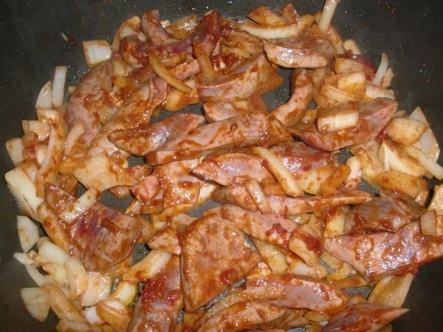 Rezept: Schweine - Nieren in Whisky - Soße Bild Nr. 3 Schweine - Nieren in Whisky - Soße - Rezept - Bild Nr. 3