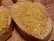 Parmesan-Senf-Baguette - Rezept