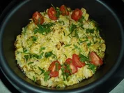 Wirsingkohl-Auflauf mit Schweinefiliet- Köpfchen - Rezept