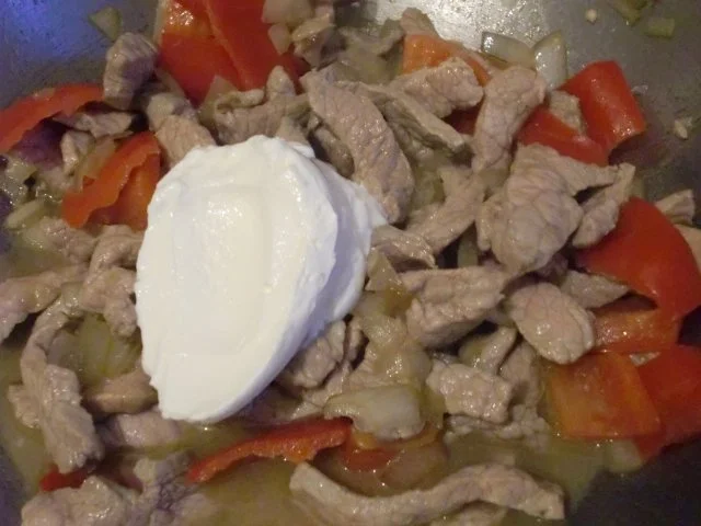 Kalbsgeschnetzeltes mit Paprika - Rezept - Bild Nr. 5