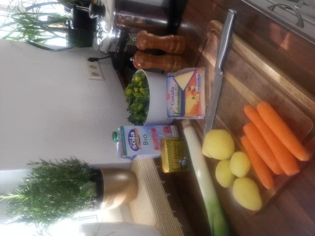 Rezept: Lauch-Creme-Suppe Lauch-Creme-Suppe - Rezept