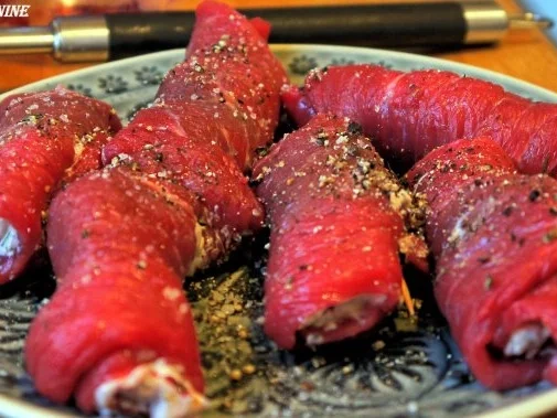 Rind trifft Ziege und das in Rotweinsauce, dazu roter Reis und gebratener Rosenkohl - Rezept - Bild Nr. 10