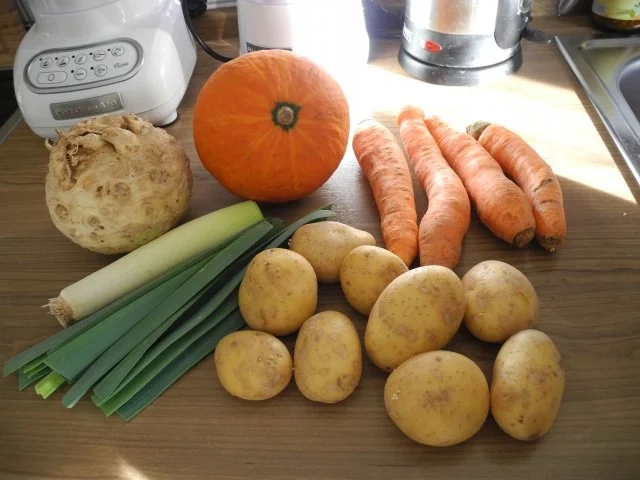 Vegan : Bunter Gemüse - Kürbis - Eintopf - Rezept - Bild Nr. 2