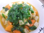 Vegan : Bunter Gemüse - Kürbis - Eintopf - Rezept