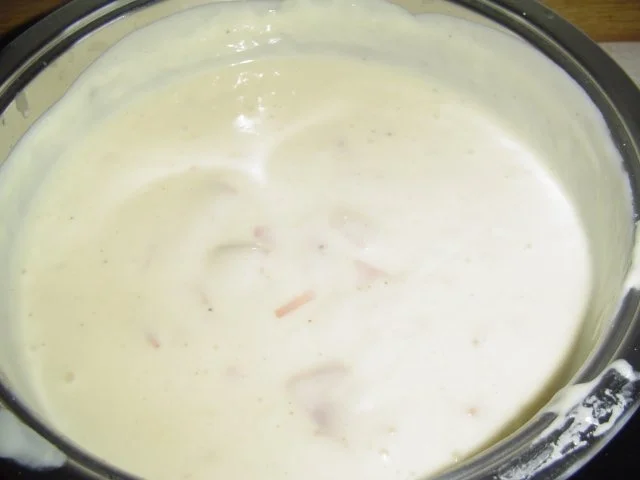 Rezept: Spaghetti mit Käseschinkensauce ganz einfach Bild Nr. 5 Spaghetti mit Käseschinkensauce ganz einfach - Rezept - Bild Nr. 5