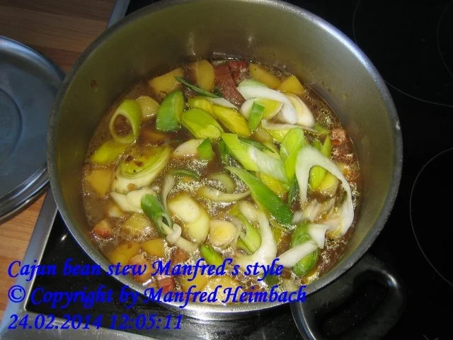 Eintopf – Cajun bean stew Manfred’s style - Rezept - Bild Nr. 5