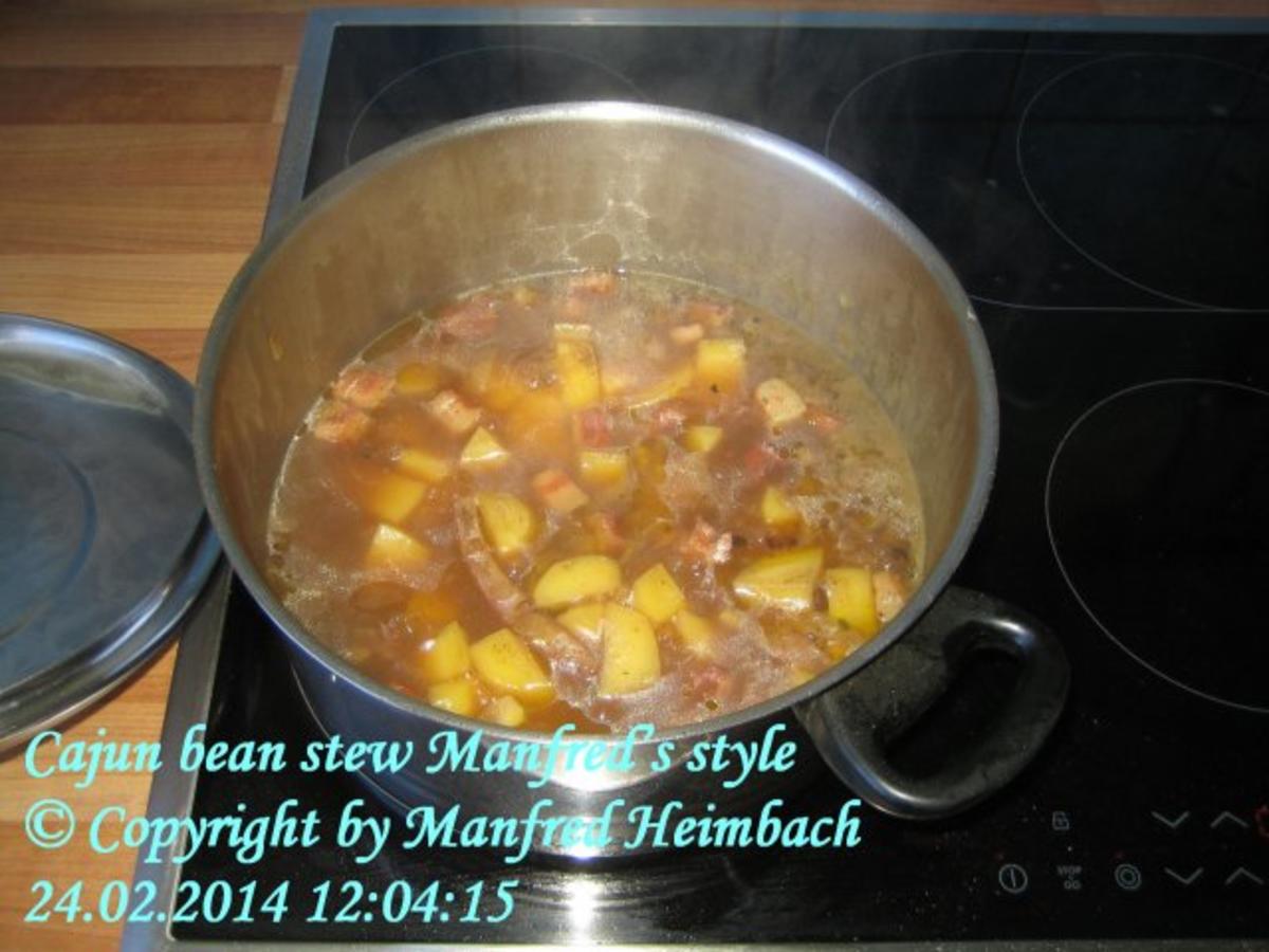 Eintopf – Cajun bean stew Manfred’s style - Rezept - Bild Nr. 6