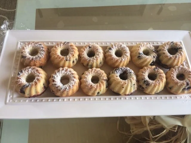 Rezept: Blaubeermuffins Blaubeermuffins - Rezept