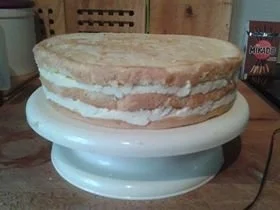 Motivtorte  mit Zitronen - Mascarponecreme - "Faschingstorte" - Rezept - Bild Nr. 9