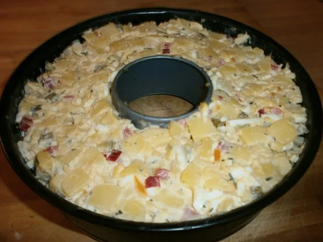 Amerikanischer Kartoffelsalat gestürzt - Rezept