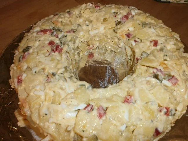 Amerikanischer Kartoffelsalat gestürzt - Rezept - Bild Nr. 3