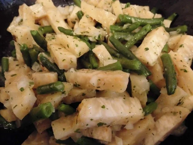 Sellerie - Bohnen - Salat - Rezept