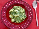 Rezept: Gnocci mit Spinatsahnesoße (Nudeln) Gnocci mit Spinatsahnesoße (Nudeln) - Rezept