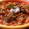 Eintöpfe & Suppen: Bunter Bohneneintopf mit Kasseler und Cabanossi - Rezept