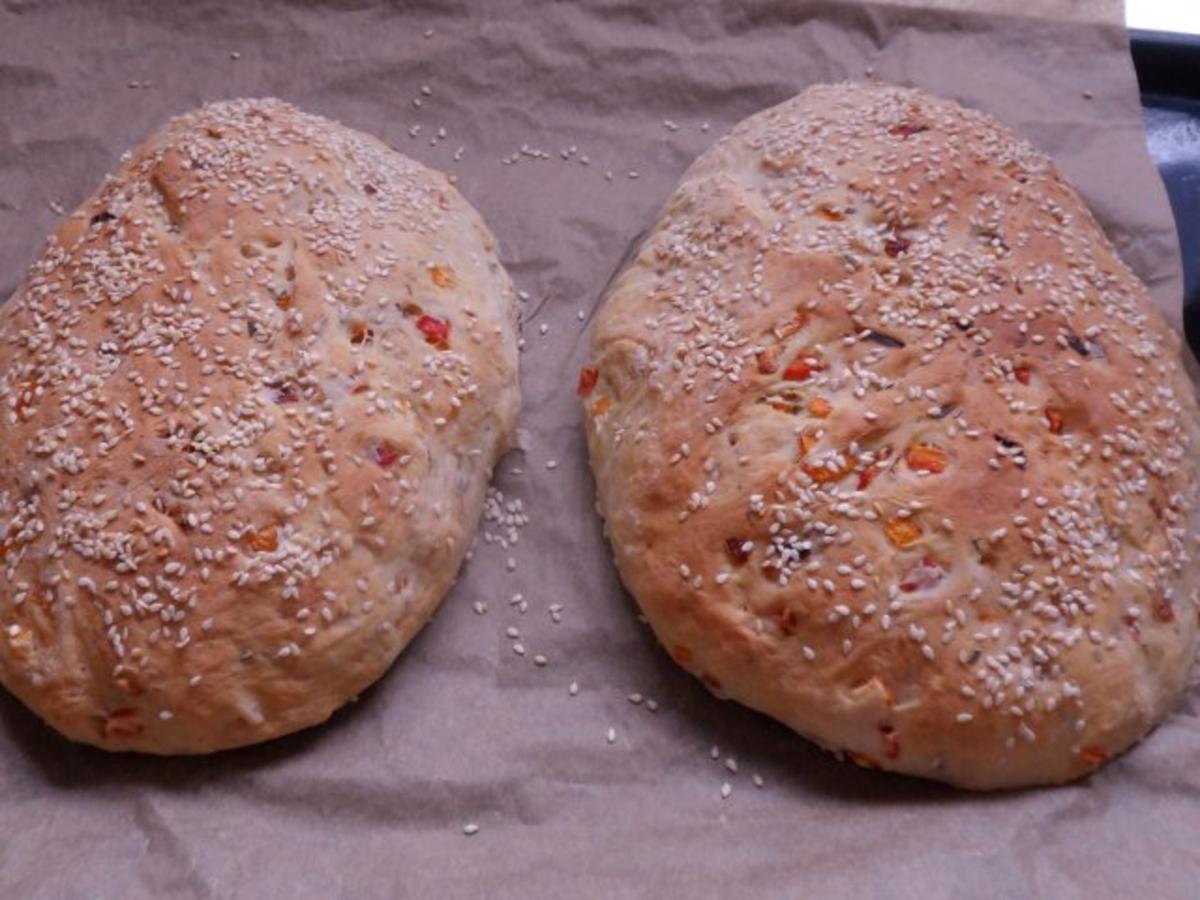 Brot backen: Rosmarin-Paprika-Brot - Rezept - Bild Nr. 13