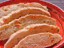 Brot backen: Rosmarin-Paprika-Brot - Rezept