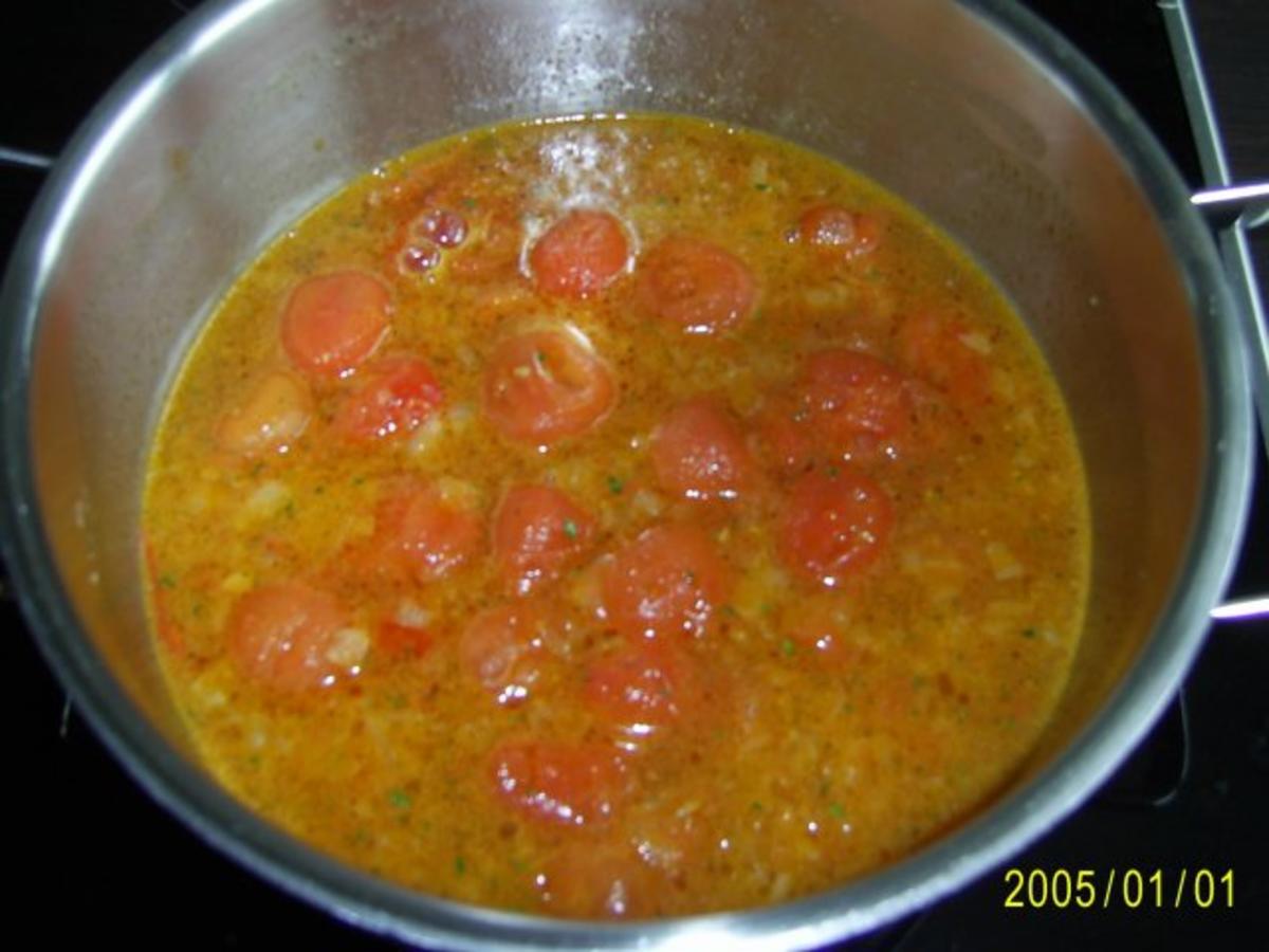 Suppen & Eintöpfe: Tomatensuppe mit Mozzarella - Rezept - Bild Nr. 4
