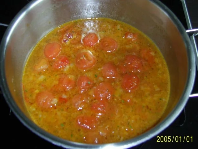 Suppen & Eintöpfe: Tomatensuppe mit Mozzarella - Rezept - Bild Nr. 4