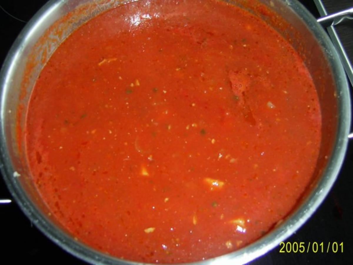 Suppen & Eintöpfe: Tomatensuppe mit Mozzarella - Rezept - Bild Nr. 6