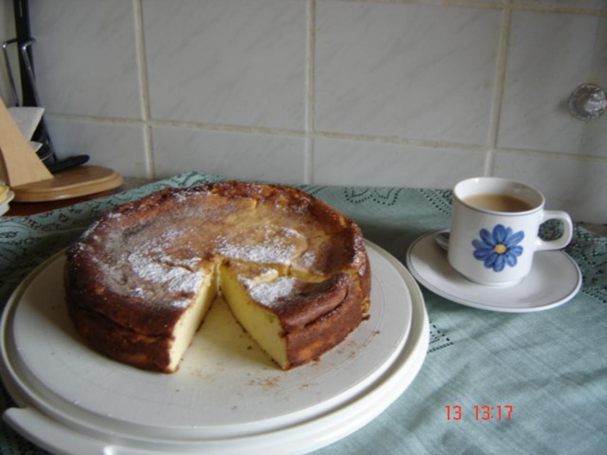 Meißner Quarktorte ohne Boden - Rezept