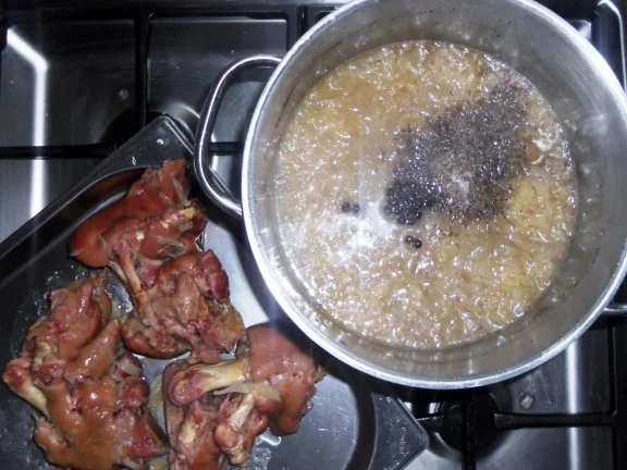 "Oma - Friede`s"- Ostpr. - Sahne - Sauerkohl mit Spitzbeinen (Rzpt. um 1900) - Rezept - Bild Nr. 10