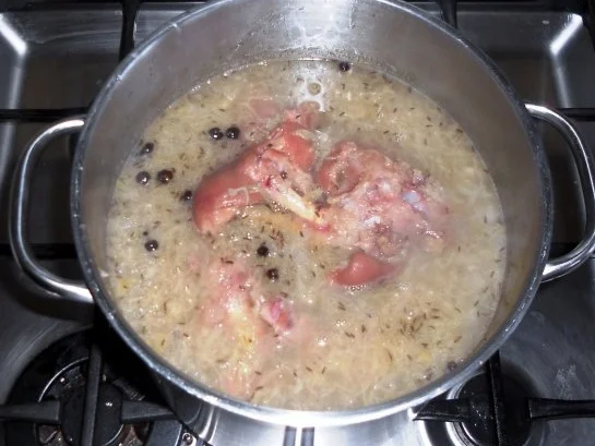 "Oma - Friede`s"- Ostpr. - Sahne - Sauerkohl mit Spitzbeinen (Rzpt. um 1900) - Rezept - Bild Nr. 11