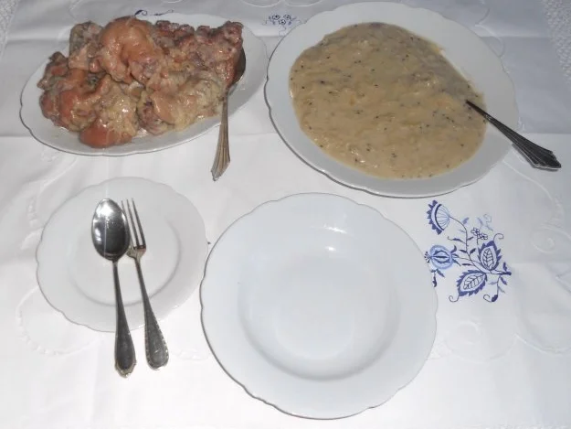 "Oma - Friede`s"- Ostpr. - Sahne - Sauerkohl mit Spitzbeinen (Rzpt. um 1900) - Rezept - Bild Nr. 16