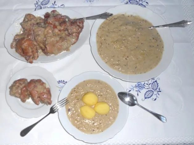 "Oma - Friede`s"- Ostpr. - Sahne - Sauerkohl mit Spitzbeinen (Rzpt. um 1900) - Rezept - Bild Nr. 17