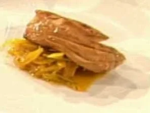 Weißer Heilbutt an aromatisiertem Fenchel (Pierre Geisensetter) - Rezept