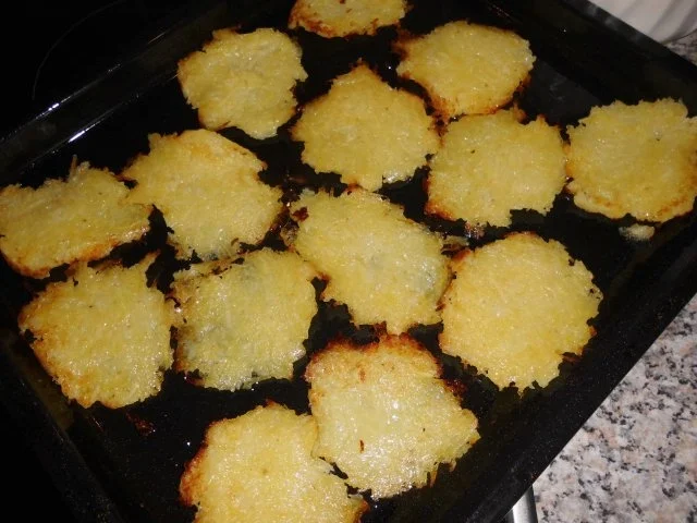 Rahmgemüse auf Bambes (Kartoffelpuffer)>> - Rezept - Bild Nr. 4