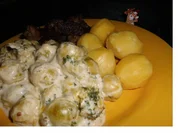Rosenkohl in Parmesancreme>> - Rezept