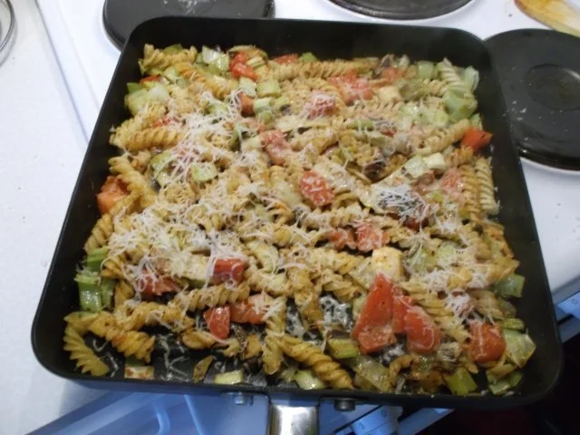 Vegetarisch: Harissa-Nudelpfanne - Rezept - Bild Nr. 8