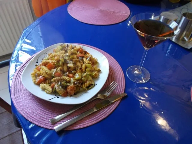 Vegetarisch: Harissa-Nudelpfanne - Rezept - Bild Nr. 10