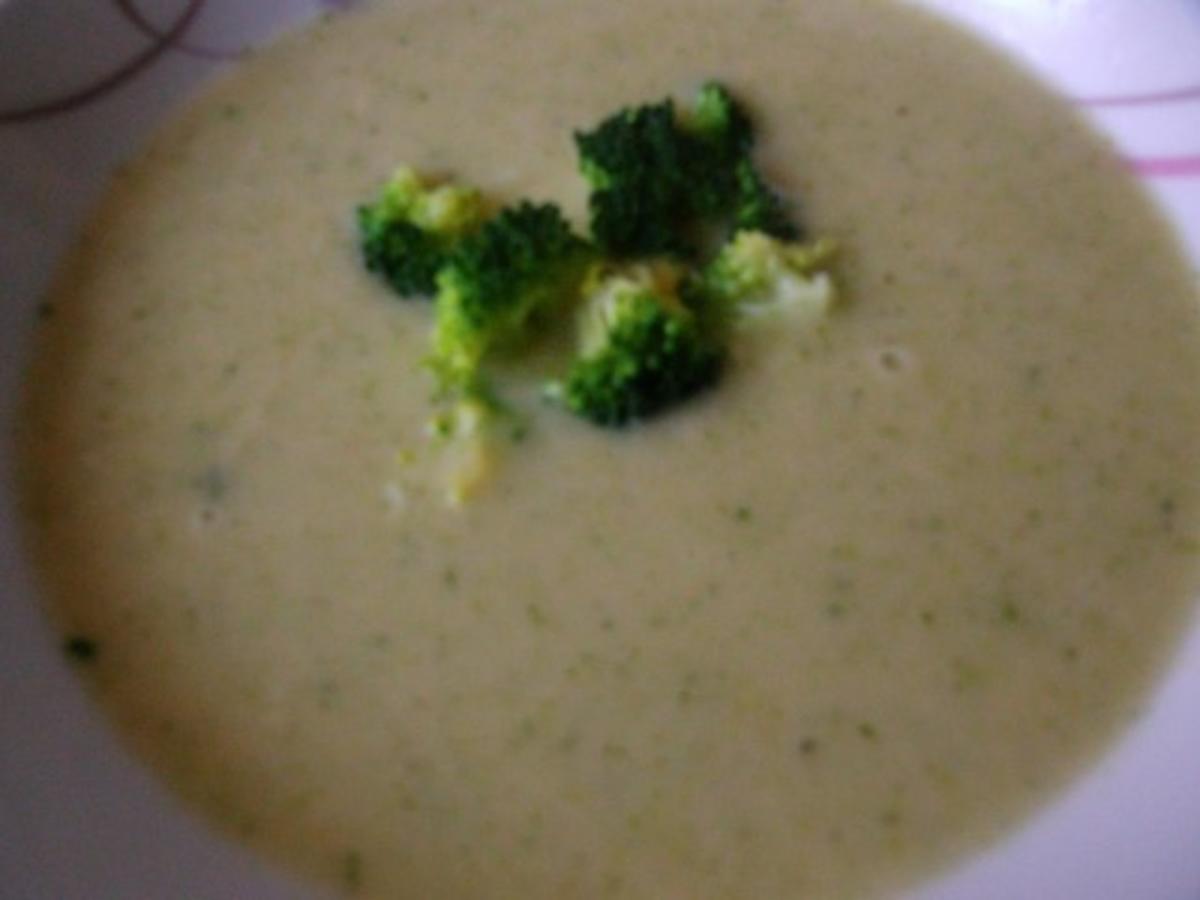 Broccolicremsuppe eine werde bald wieder gesund Suppe für ...