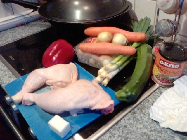 COQ AU KELLERBIER--- DER ANDERE HÜHNERTOPF - Rezept - Bild Nr. 2