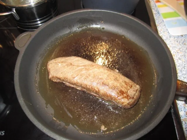 Rezept: Rosa gebratener Rehrücken Bild Nr. 9 Rosa gebratener Rehrücken - Rezept - Bild Nr. 9