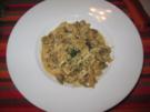 Putengeschnetzteltes in feiner  Sahnesauce - Rezept