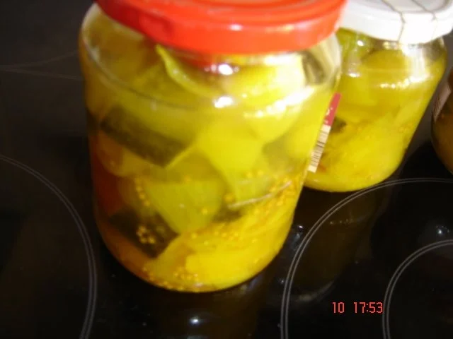 Eingelegte Zuchhini - Rezept