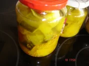 Eingelegte Zuchhini - Rezept
